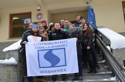 Wizyta studentów w Placówce SG w Zakopanem