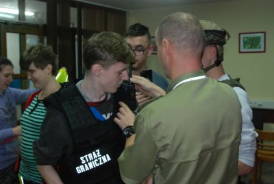 Spotkanie dzieci z Funkcjonariuszami SG #7