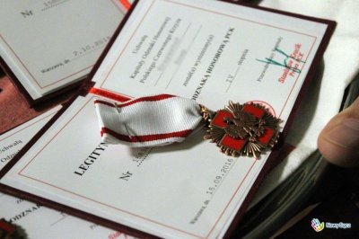 Odznaczenia Honorowych Dawców Krwi - Źródło: UM Nowy Sącz