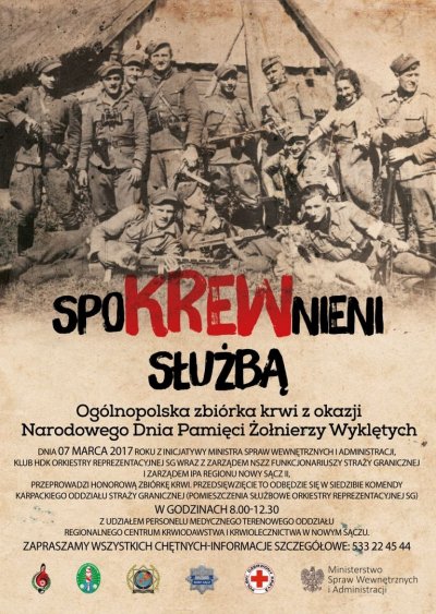 spoKREWnieni służbą - akcja oddawania krwi