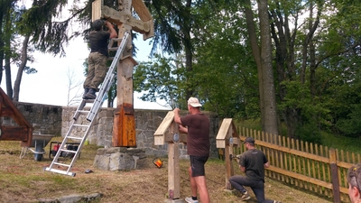 Prace porządkowe na cmentarzach z I Wojny Światowej #11