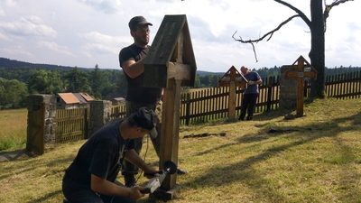 Prace porządkowe na cmentarzach z I Wojny Światowej #12