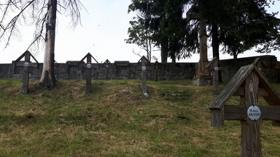 Prace porządkowe na cmentarzach z I Wojny Światowej #13 - źródło: Klub Górski Orły