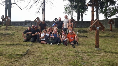 Prace porządkowe na cmentarzach z I Wojny Światowej #15 - źródło: Klub Górski Orły