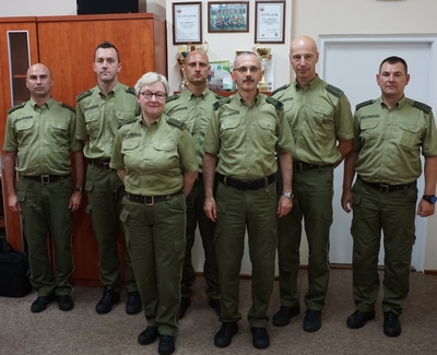 Wizyta monitorująca Zastępcy Komendanta Głównego SG #6