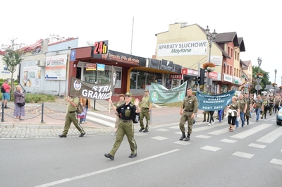 Przedstawiciele KaOSG podczas pielgrzymki #6