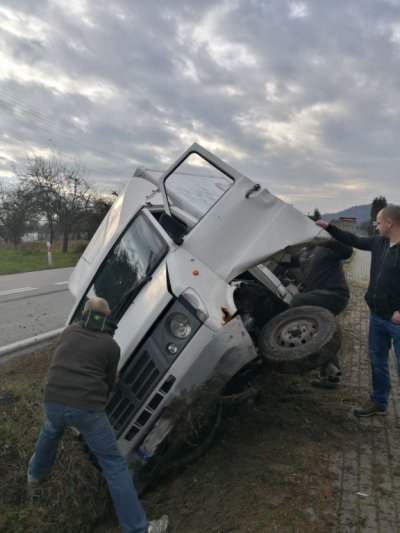 Miejsce kolizji drogowej