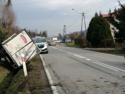 Miejsce kolizji drogowej