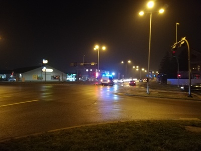 Zabezpieczenie miejsca wypadku