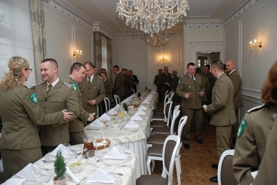 Życzenia przy wigilijnym stole w KaOSG #9