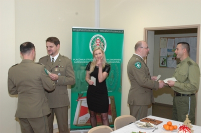 Życzenia przy wigilijnym stole w KaOSG #11