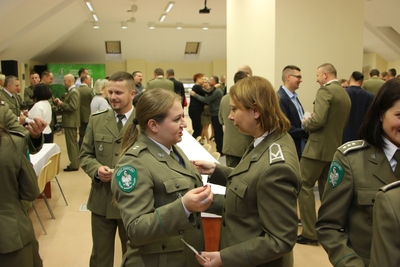 Życzenia przy wigilijnym stole w KaOSG #25