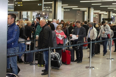 Odprawa pasażerów - zdjęcie poglądowe