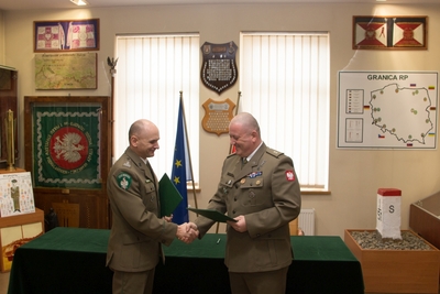 Podpisanie porozumienia z ZS Strzelec"