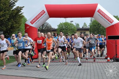 XV Bieg Przełajowy Służb Mundurowych - fot. http://katowice.szkolapolicji.gov.pl 