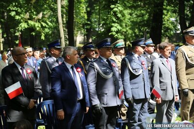 227. rocznica uchwalenia Konstytucji 3 Maja - fot. KWP Kielce