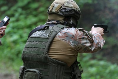 Antyterroryści z Placówki SG w Krakowie - Balicach - fot. Mateusz MULTARZYŃSKI 