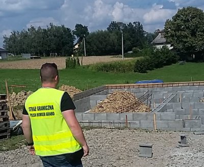 Obywatele Ukrainy zostali zatrzymani na budowie