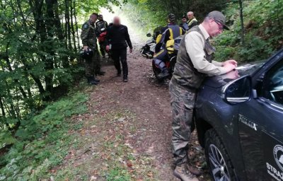 Współdziałanie funkcjonariuszy KaOSG z Nadleśnictwem w Starym Sączu 