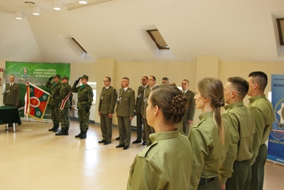 Ślubowanie w Karpackim Oddziale SG