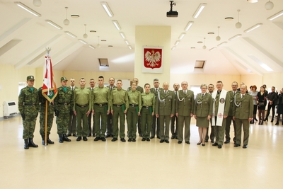 Ślubowanie w Karpackim Oddziale SG