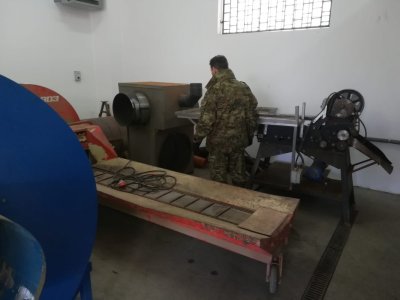 Funkcjonariusze KaOSG zlikwidowali nielegalną przetwórnię tytoniu 
