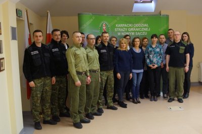 Uczestników warsztatów przywitał Zastępca Komendanta KaOSG 