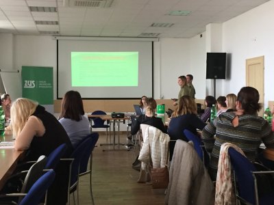 Funkcjonariusze KaOSG szkolili nowosądeckich przedsiębiorców