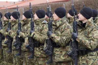 Kompania Reprezentacyjna SG z nowymi karabinkami 