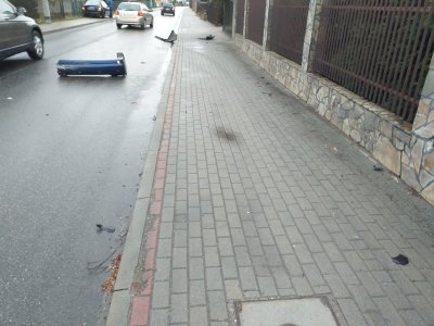 Nie zastosował się do znaku STOP
