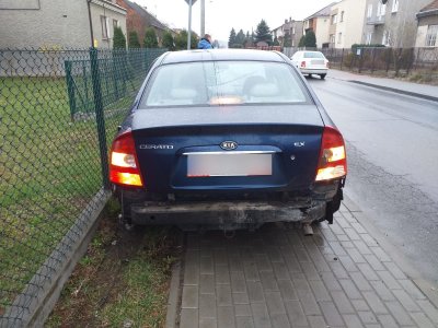 Nie zastosował się do znaku STOP