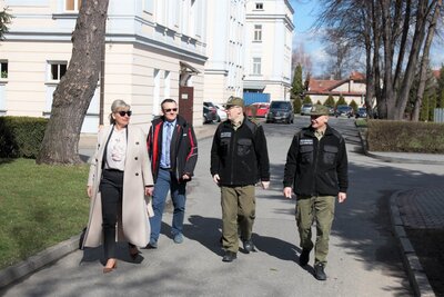 Wizyta Zastępcy Komendanta Głównego SG w KaOSG