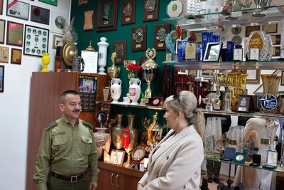 Wizyta Zastępcy Komendanta Głównego SG w KaOSG