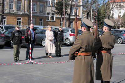 Wizyta Zastępcy Komendanta Głównego SG w KaOSG