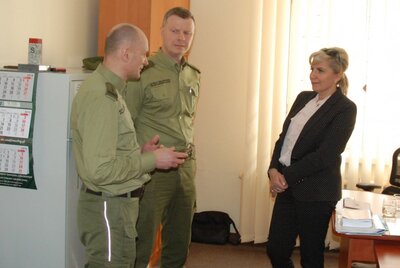 Wizyta Zastępcy Komendanta Głównego SG w KaOSG