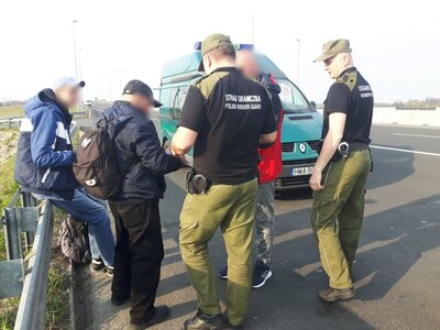 Przerwana podróż obywateli Ukrainy