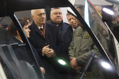 Przekazanie śmigłowca dla SG