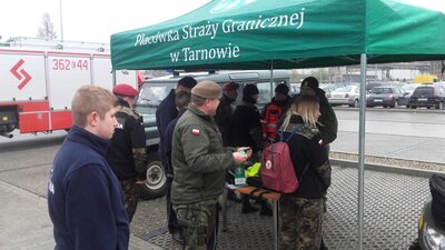Funkcjonariusze PSG z Tarnowa promowali formację
