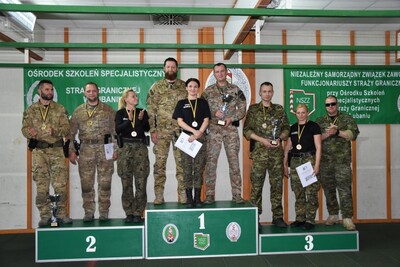 Funkcjonariusze Karpackiego Oddziału SG zwyciężyli w X Międzynarodowych Mistrzostwach Straży Granicznej w Strzelectwie. Serdecznie Gratulujemy!