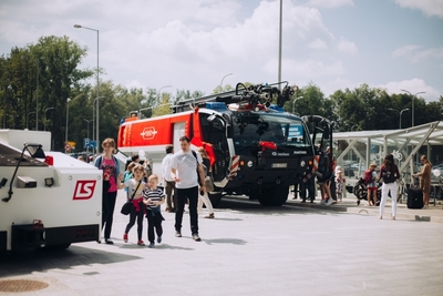 Dzień Dziecka na lotnisku w Krakowie-Balicach 