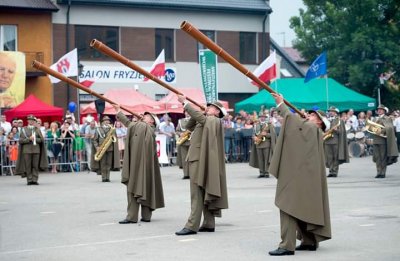 Orkiestra Reprezentacyjna SG na festiwalu w Skale