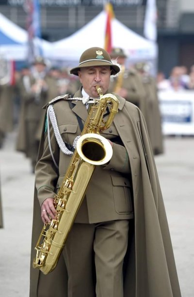 Orkiestra Reprezentacyjna SG na festiwalu w Skale
