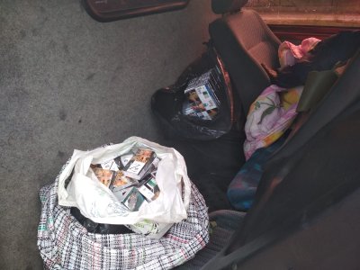Emeryt przewoził nielegalne papierosy 