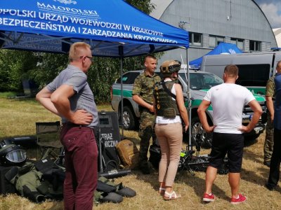 Promocja formacji na pikniku rodzinnym