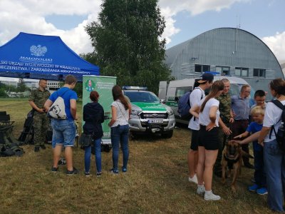 Promocja formacji na pikniku rodzinnym