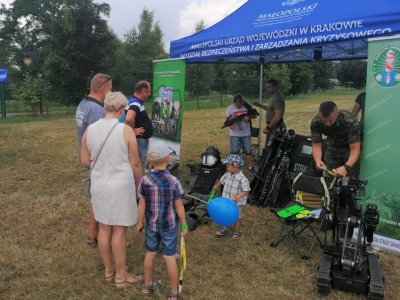 Promocja formacji na pikniku rodzinnym
