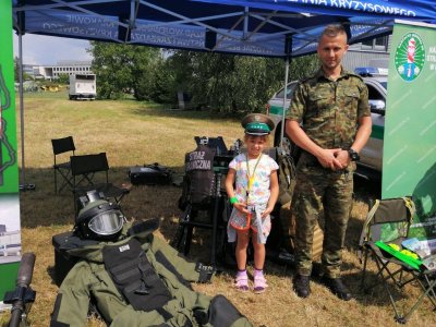 Promocja formacji na pikniku rodzinnym