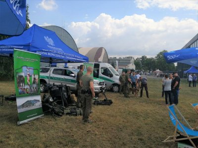 Promocja formacji na pikniku rodzinnym