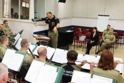 Wizyta Oficera Łącznikowego Policji Republiki Federalnej Niemiec w siedzibie KaOSG