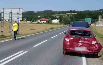 Najechali na wypadek